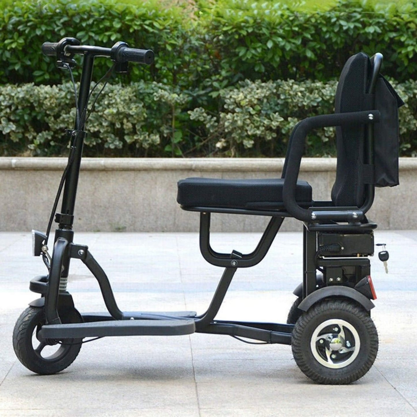 EZG 3-Wheel Electric Heavy Duty Lightweight Powered Mobility Scooter For Adults, 280LBS