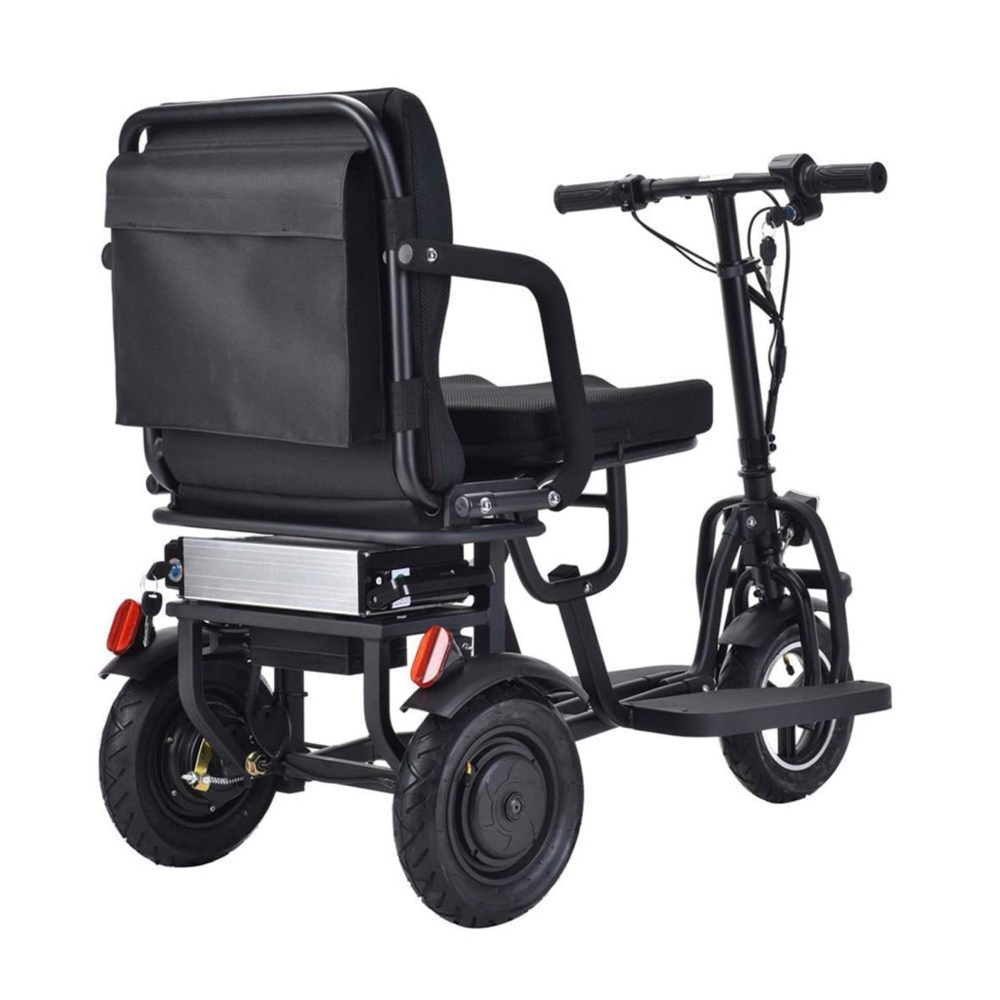 EZG 3-Wheel Electric Heavy Duty Lightweight Powered Mobility Scooter For Adults, 280LBS