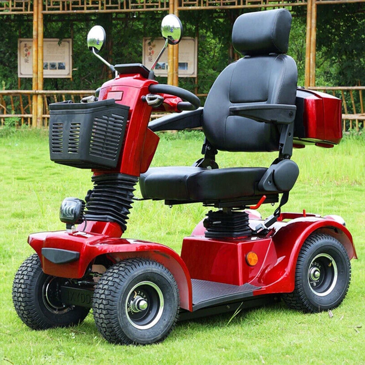 4-Wheel Heavy Duty 48V20AH Electric All-Terrain Mobility Scooter, 500W