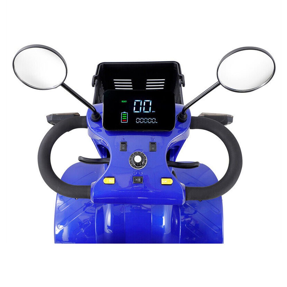 4-Wheel Heavy Duty 48V20AH Electric All-Terrain Mobility Scooter, 500W