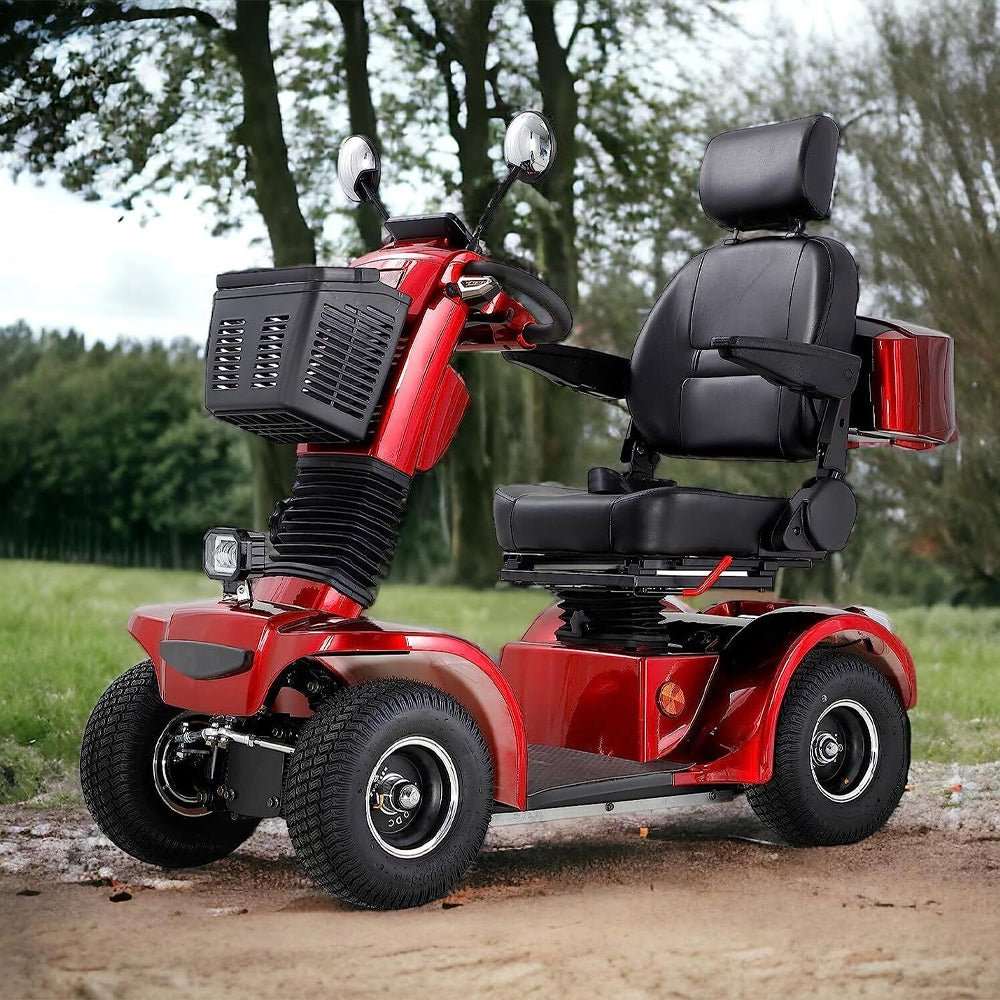 4-Wheel Heavy Duty 48V20AH Electric All-Terrain Mobility Scooter, 500W