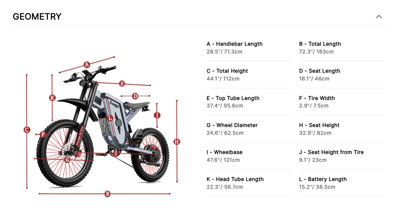 Freego X2 Off Road Dirt Electric Mountain Bike + Free Shipping