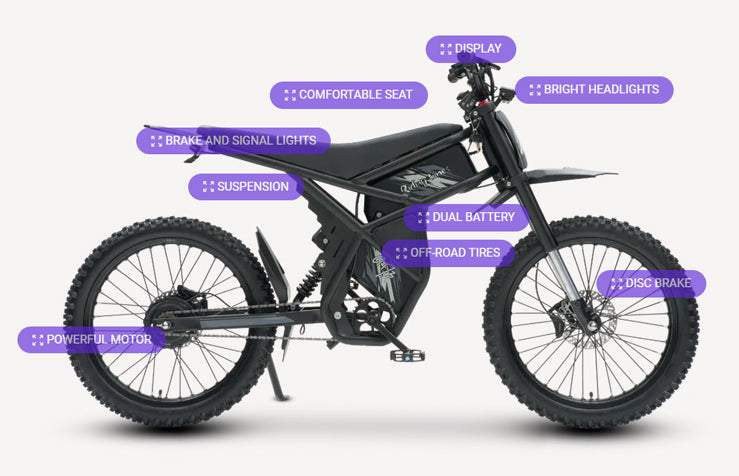 Riding Times GT73 Electric Motorbike + Free Shipping