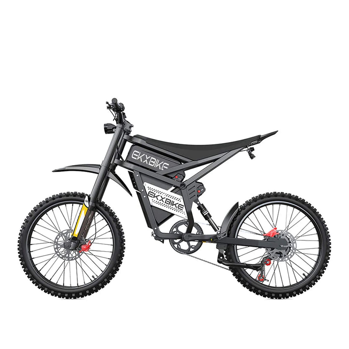 EKX E6 3000W 52V/40AH Premium Electric Carbon Steel Off-Road Mountain Dirt Bike
