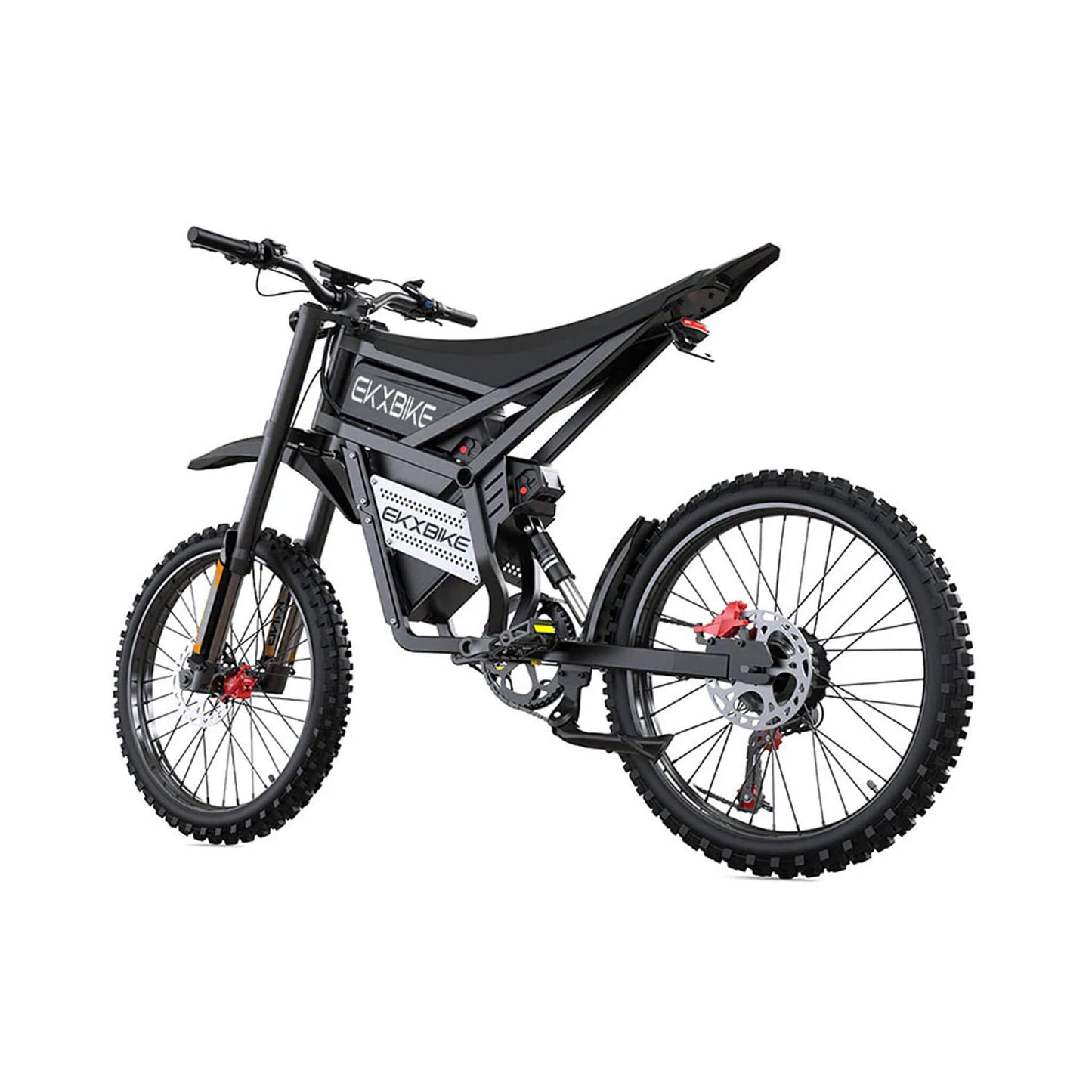 EKX E6 3000W 52V/40AH Premium Electric Carbon Steel Off-Road Mountain Dirt Bike