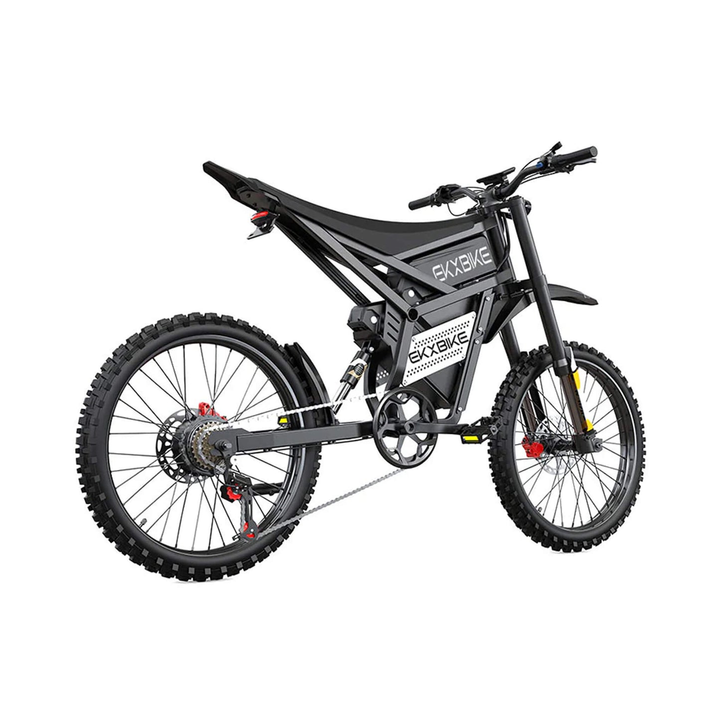 EKX E6 3000W 52V/40AH Premium Electric Carbon Steel Off-Road Mountain Dirt Bike