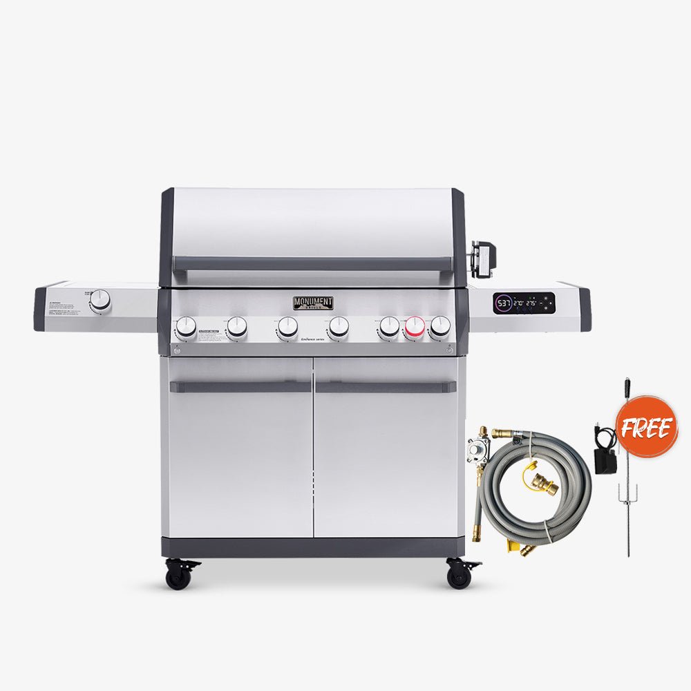 Eminence 605 | Advanced Stainless Natural/Propane Gas Grill 6 Burner (SALE) + Free Shipping