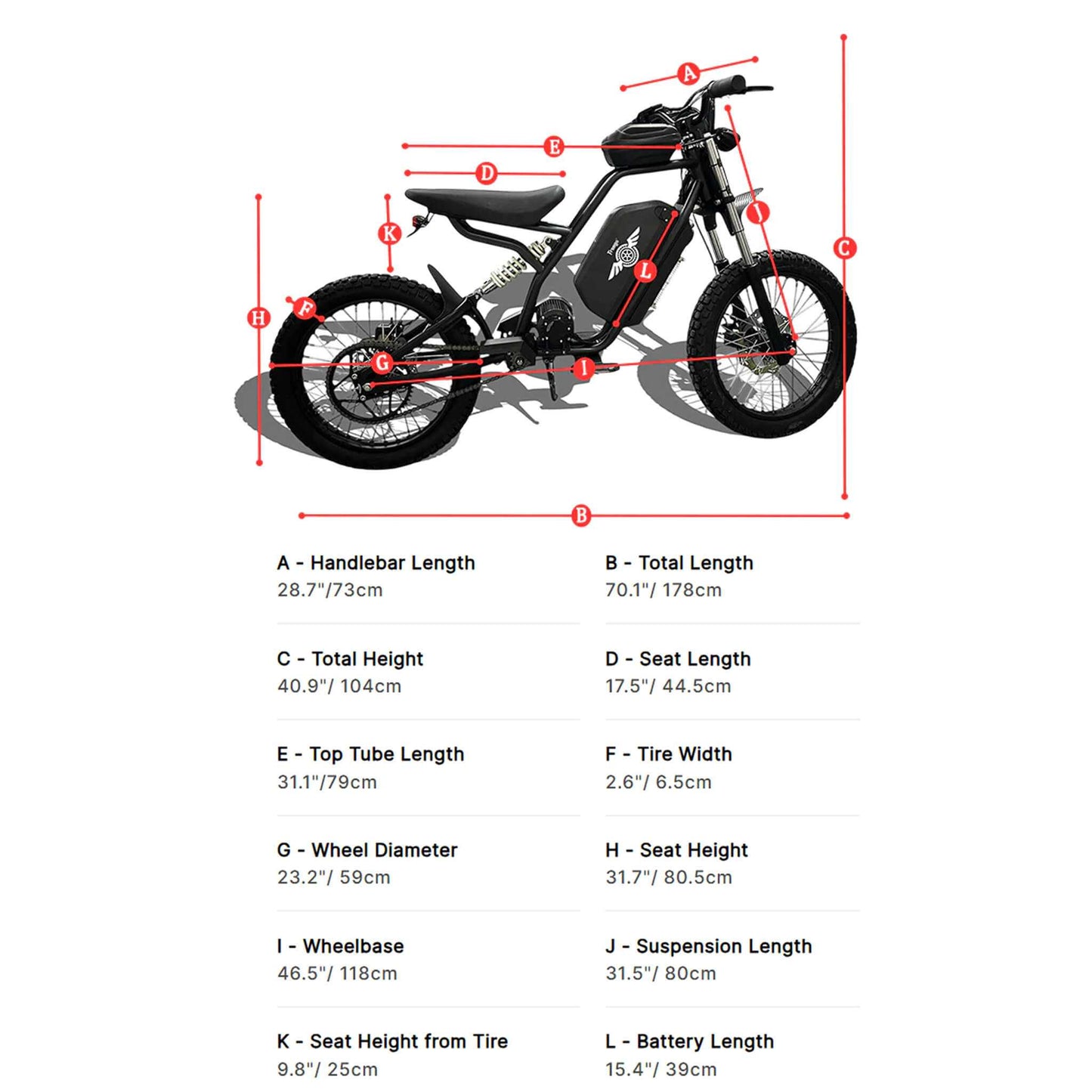 Freego Nova 3 Mid-Drive All-Terrain Electric Motorcycle, 3000W