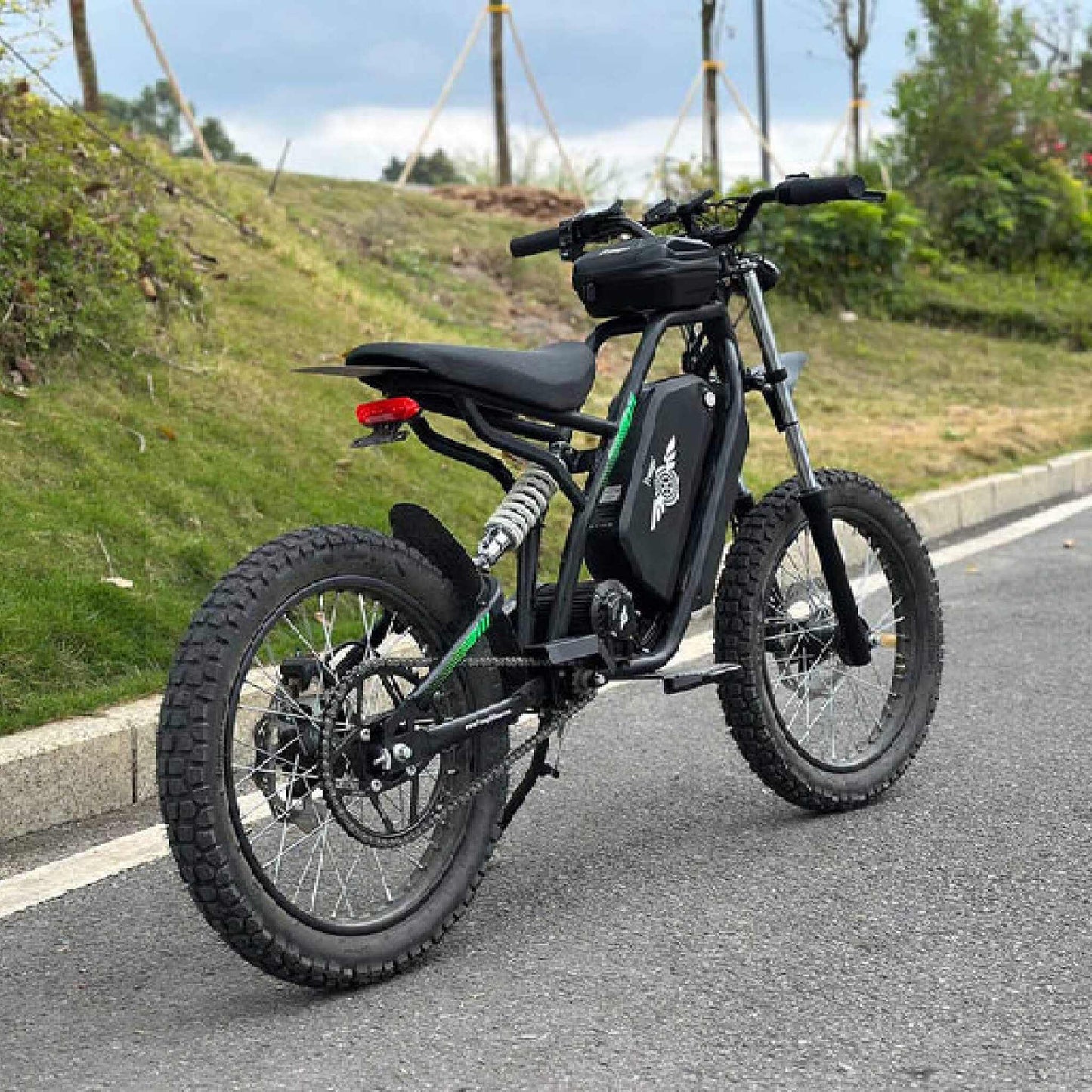 Freego Nova 3 Mid-Drive All-Terrain Electric Motorcycle, 3000W