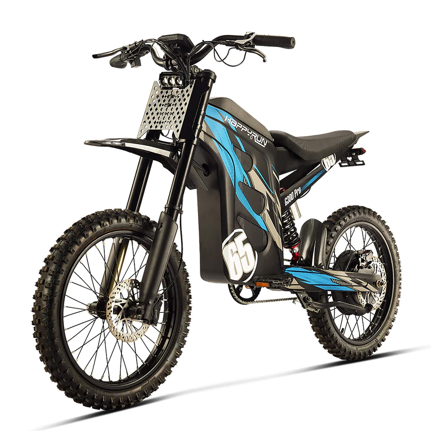 HappyRun Tank G300 Pro Electric Off-Road Dirt Bike | Free Shipping