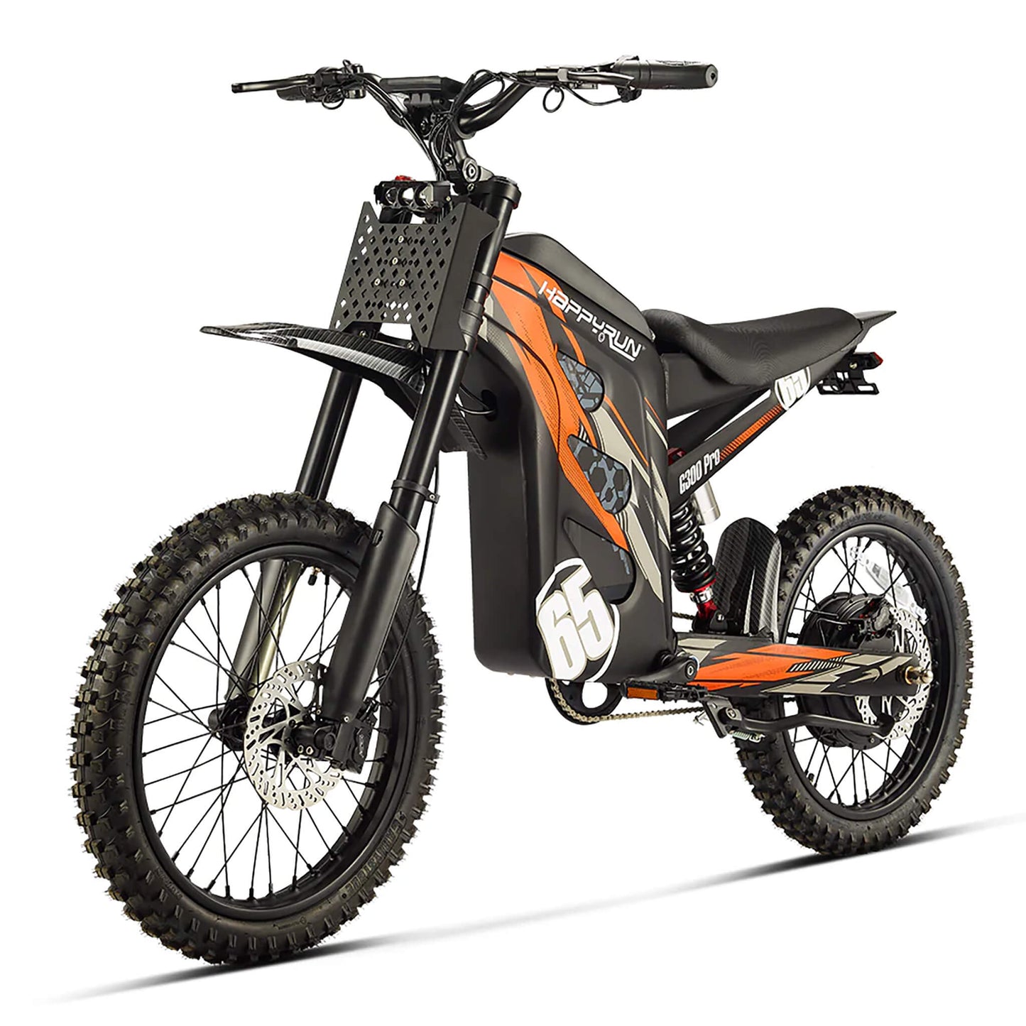 HappyRun Tank G300 Pro Electric Off-Road Dirt Bike | Free Shipping