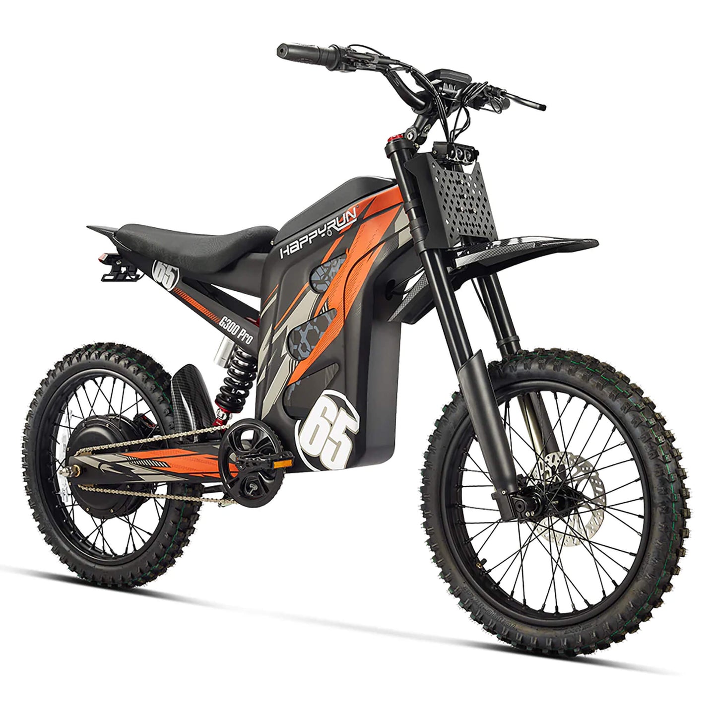 HappyRun Tank G300 Pro Electric Off-Road Dirt Bike | Free Shipping