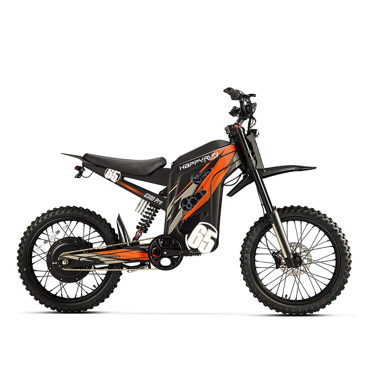 HappyRun Tank G300 Pro Electric Off-Road Dirt Bike | Free Shipping