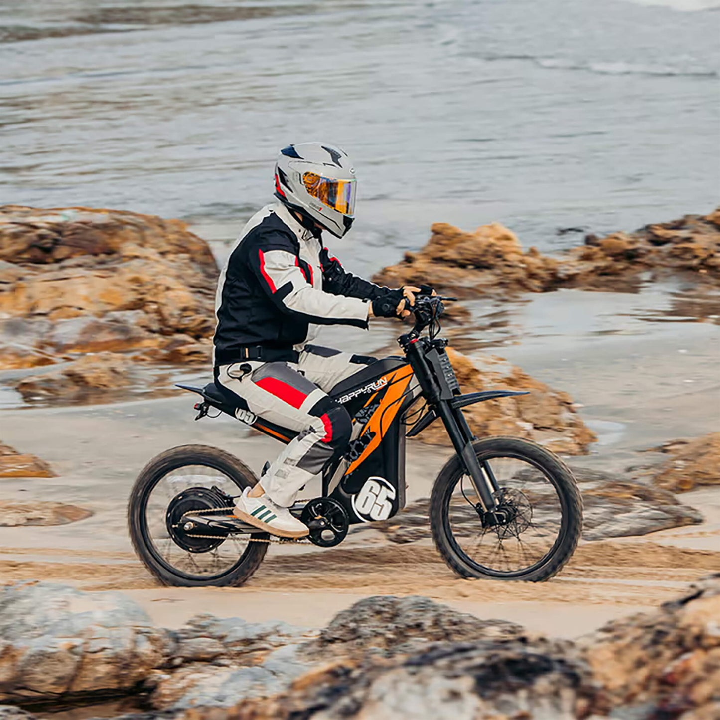 HappyRun Tank G300 Pro Electric Off-Road Dirt Bike | Free Shipping