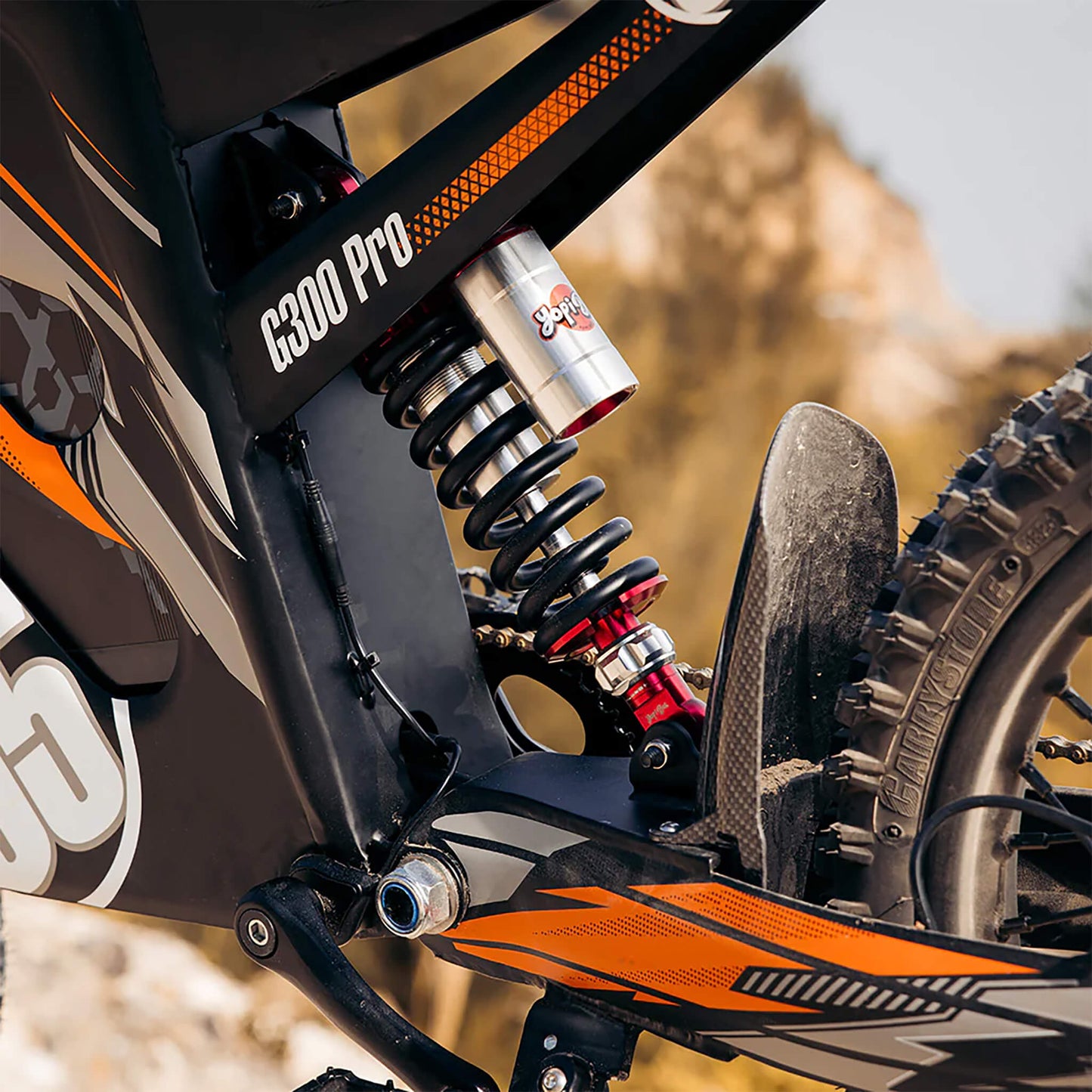 HappyRun Tank G300 Pro Electric Off-Road Dirt Bike | Free Shipping