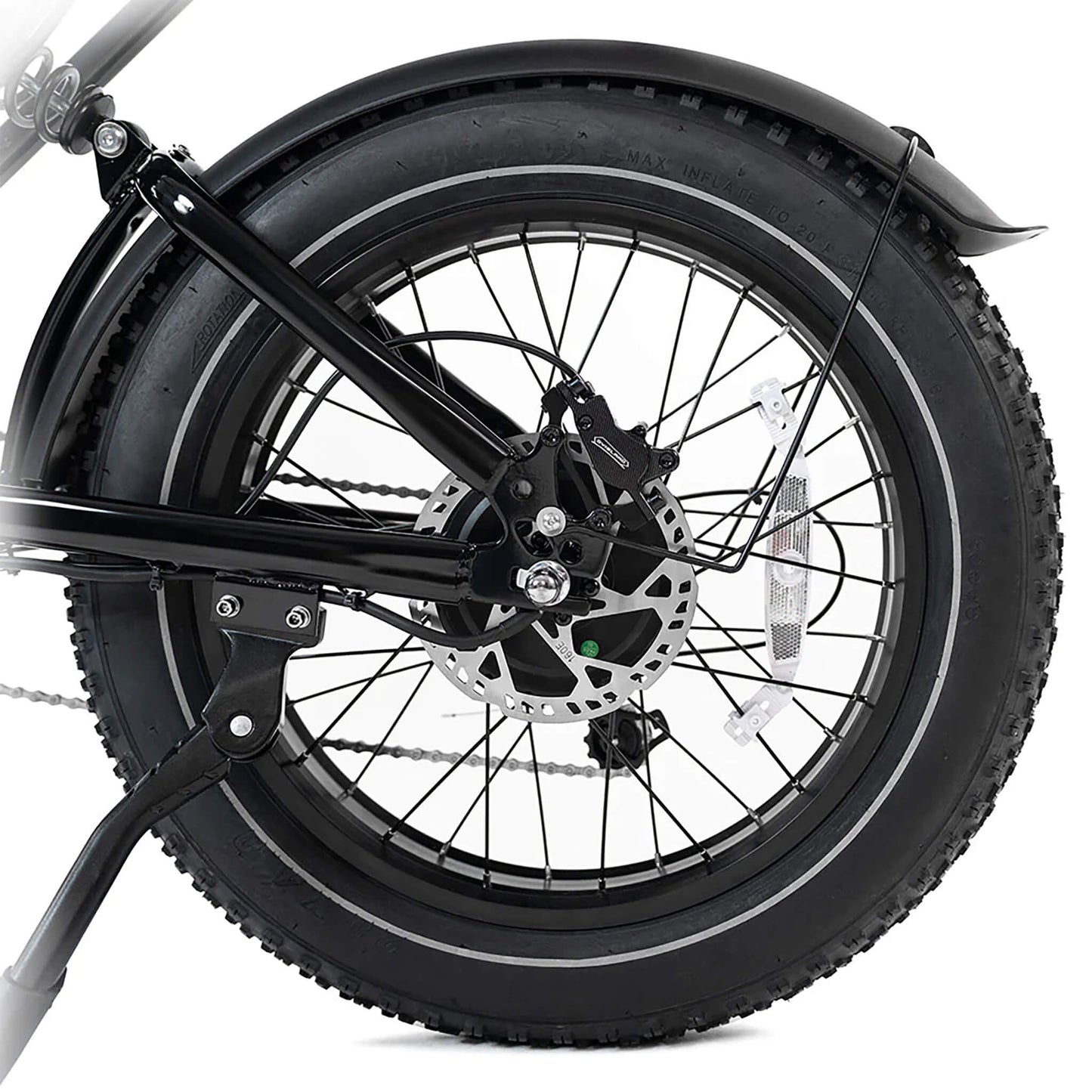 HappyRun G70 Long Distance Dual Battery Electric Fat Tire Cargo Bike, 1000W + Free Shipping