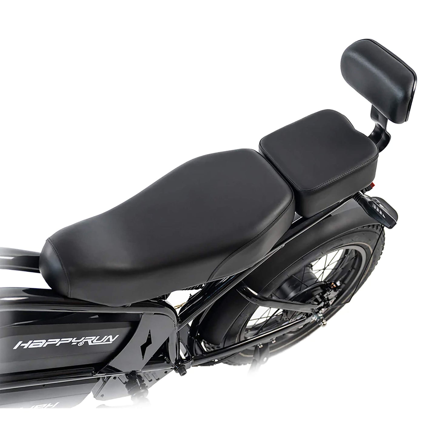 HappyRun G70 Long Distance Dual Battery Electric Fat Tire Cargo Bike, 1000W + Free Shipping