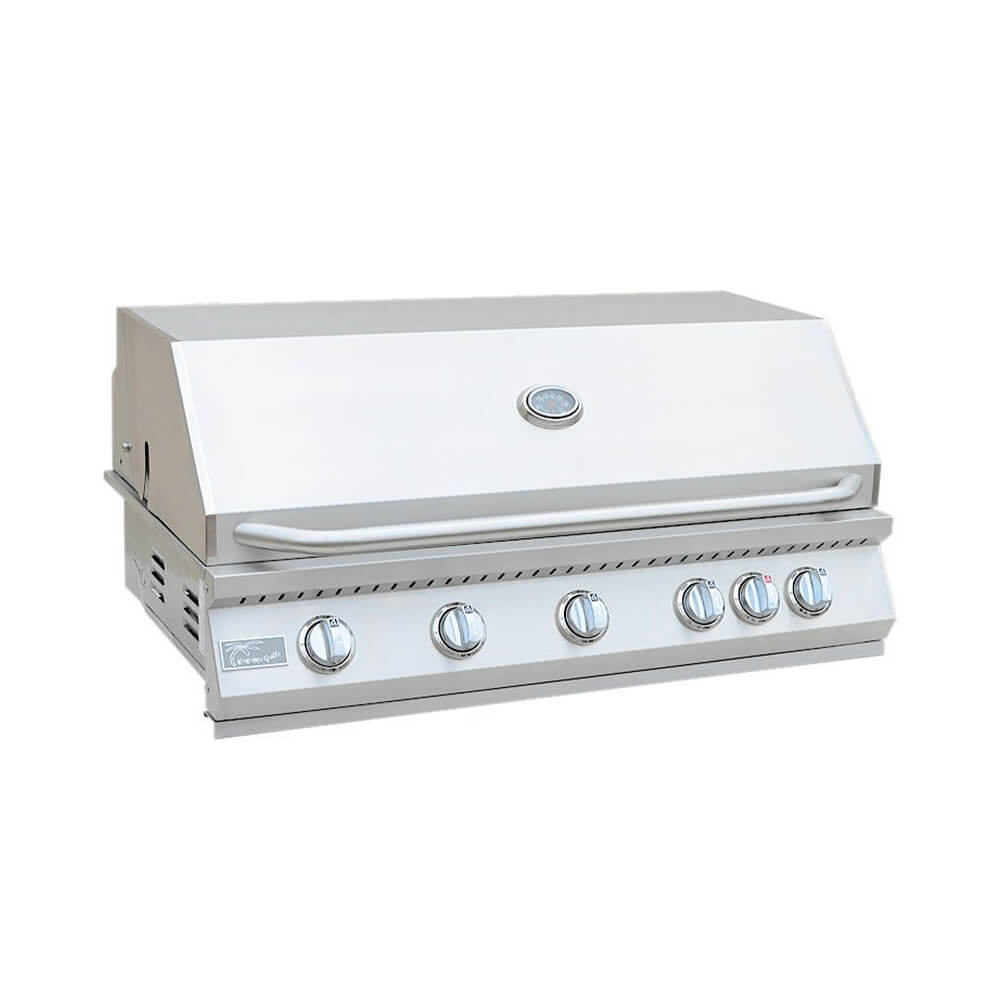 KoKoMo Grills 40" Heavy Duty 72K BTU LP/NG 5 Burner Built-In Stainless Steel Gas Grill + Free Shipping