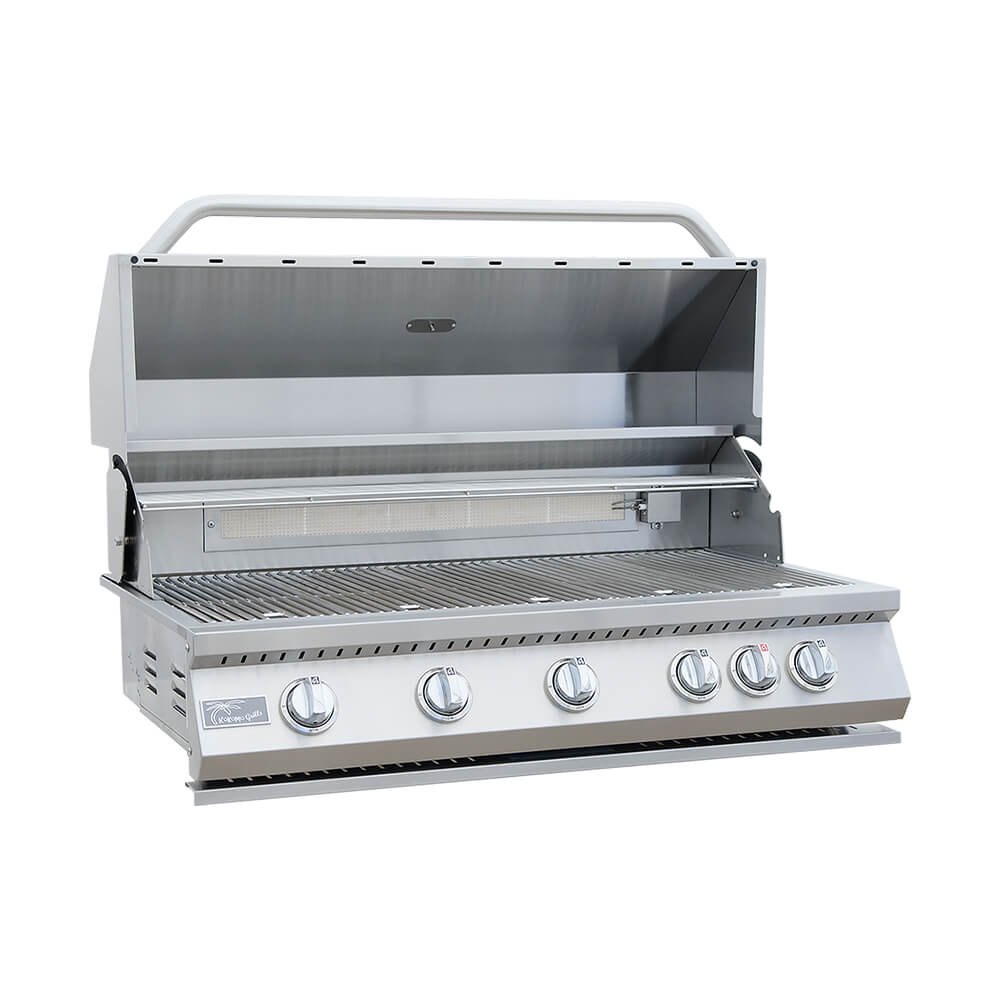 KoKoMo Grills 40" Heavy Duty 72K BTU LP/NG 5 Burner Built-In Stainless Steel Gas Grill + Free Shipping
