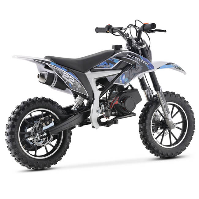 MotoTec Demon 50CC 2-Stroke Kids Gas Dirt Bike + Free Shipping
