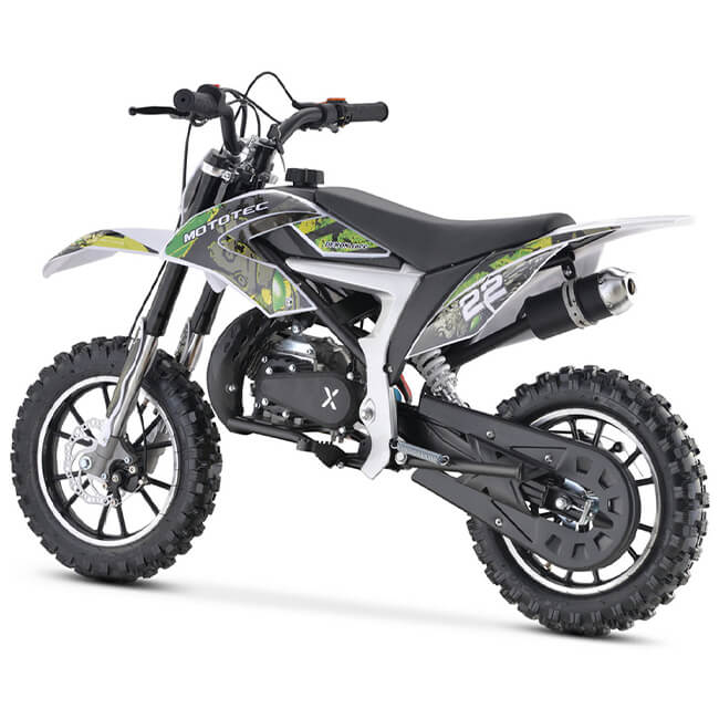 MotoTec Demon 50CC 2-Stroke Kids Gas Dirt Bike + Free Shipping