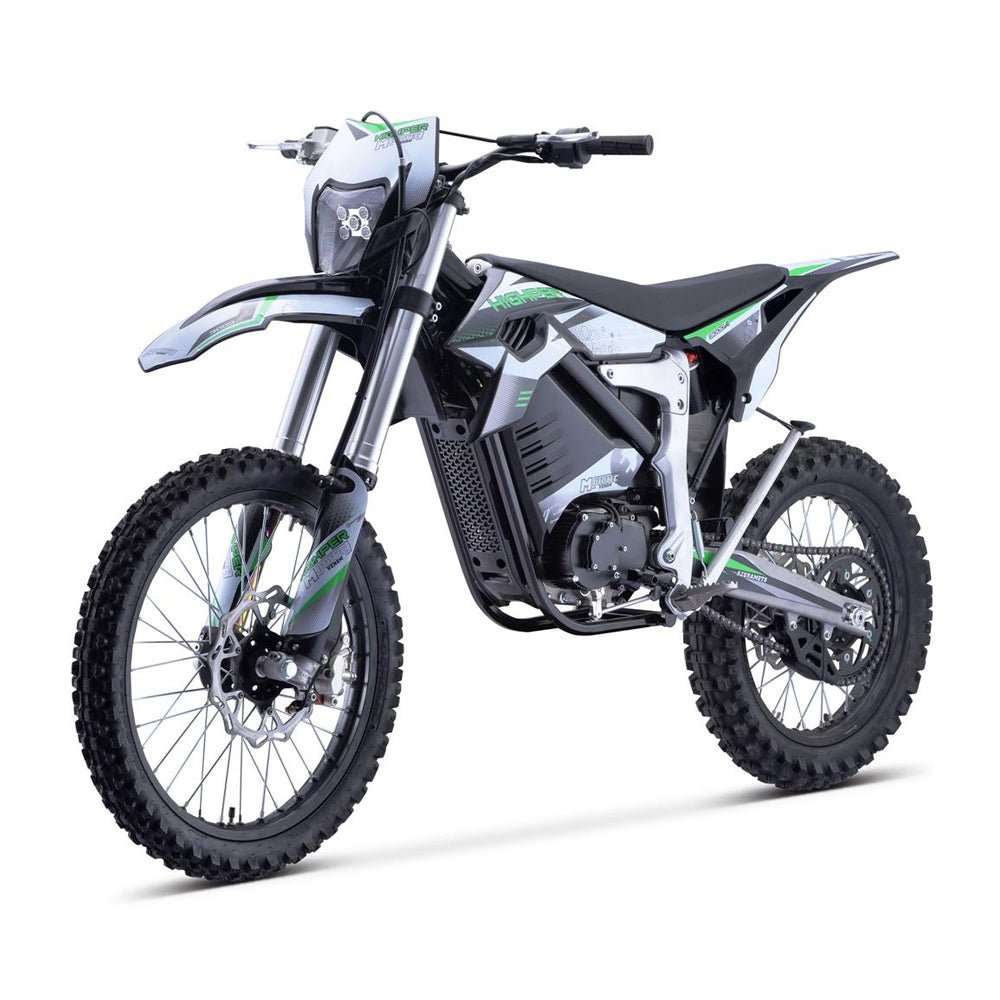 MotoTec Venom High-Performance 72V/12000W Electric Dirt Bike, White (97314685) + Free Shipping