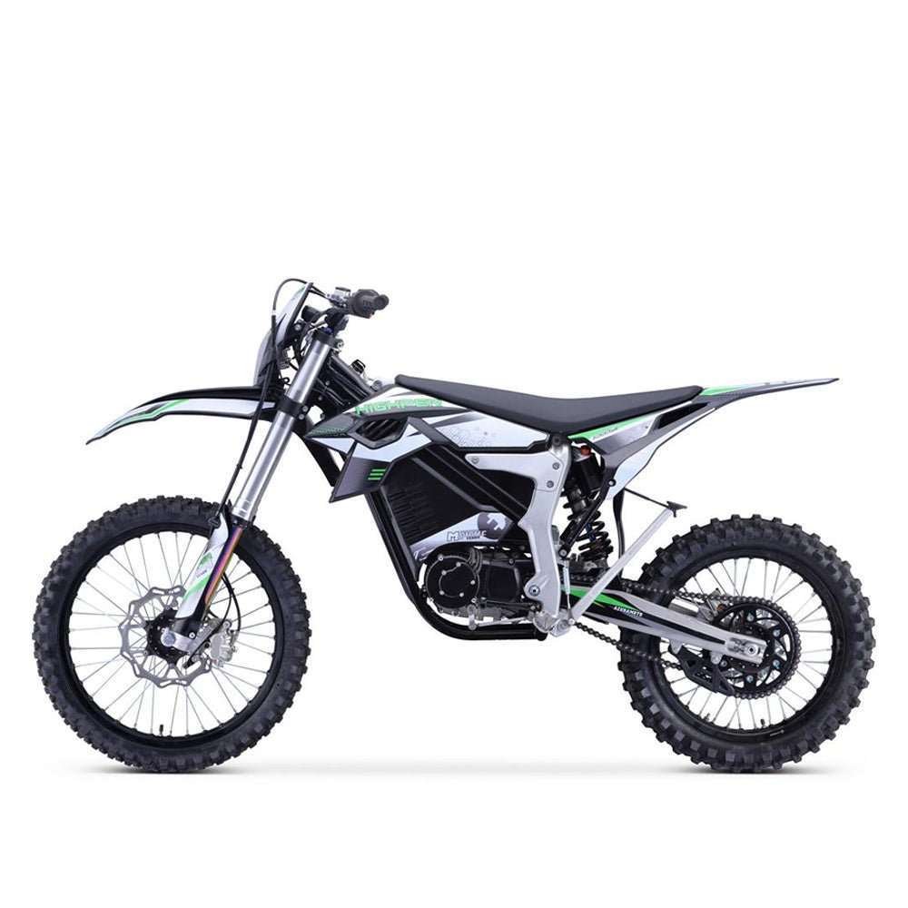 MotoTec Venom High-Performance 72V/12000W Electric Dirt Bike, White (97314685) + Free Shipping