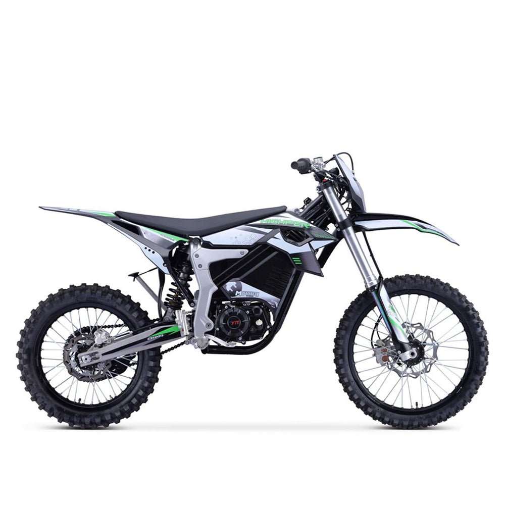 MotoTec Venom High-Performance 72V/12000W Electric Dirt Bike, White (97314685) + Free Shipping