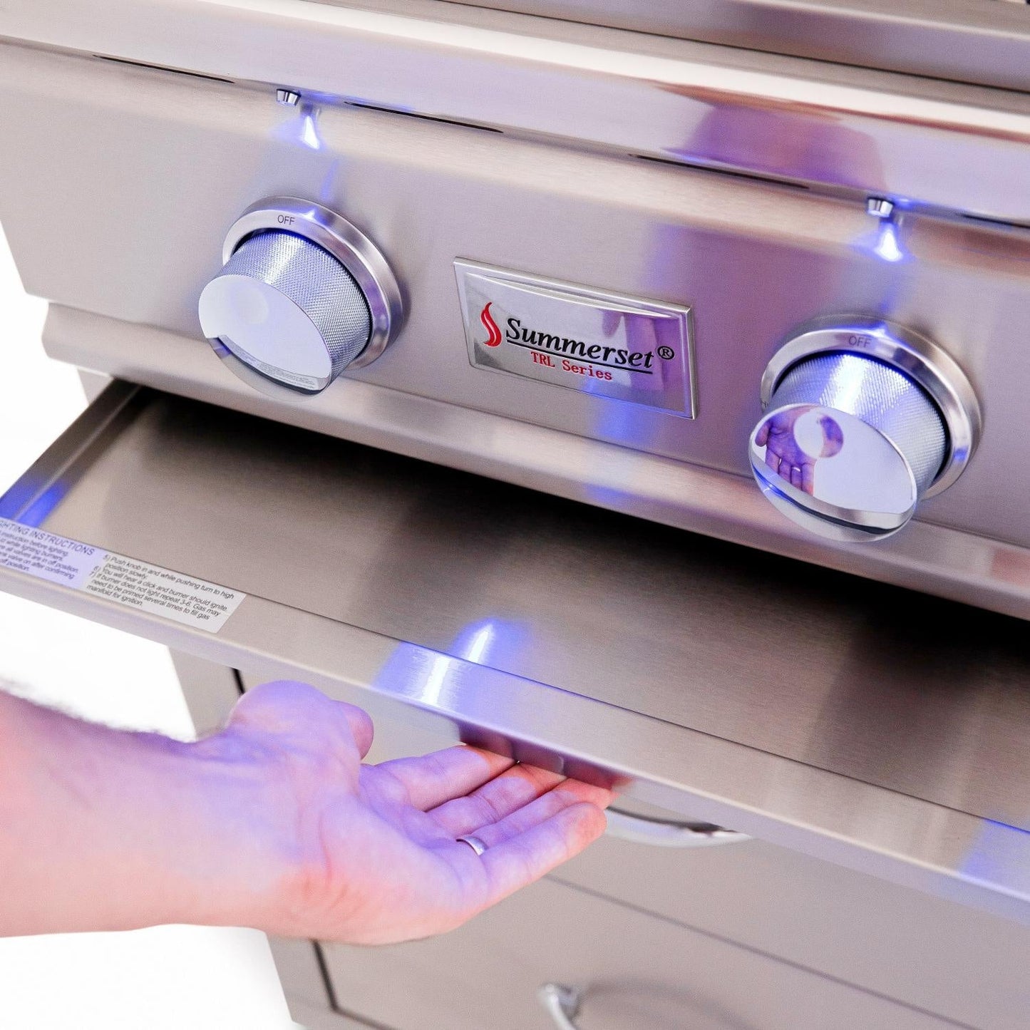 Summerset TRL Built-In Propane Gas Grill With Rotisserie (TRL32/38-LP)