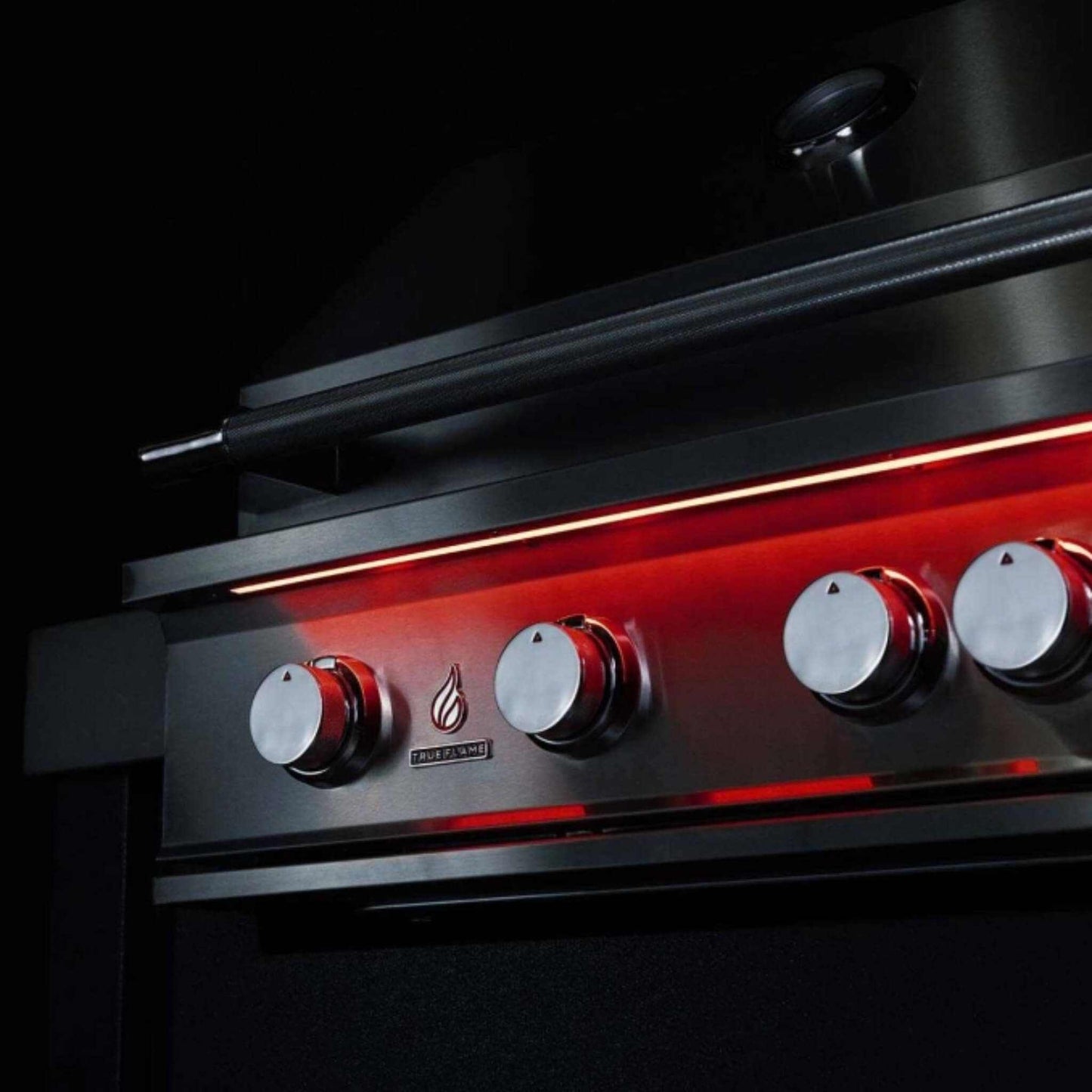 TrueFlame Built-In Stainless Steel Freestanding Gas Grills With Deluxe Cart