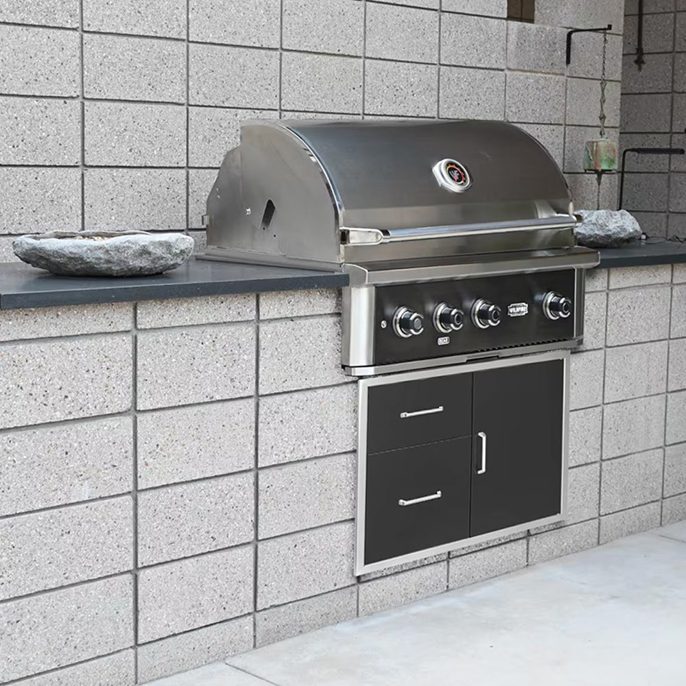 Wildfire Outdoor Living Ranch Pro 304 Stainless Steel Propane Gas Grill, 36" (WF-PRO36G-RH-LP)