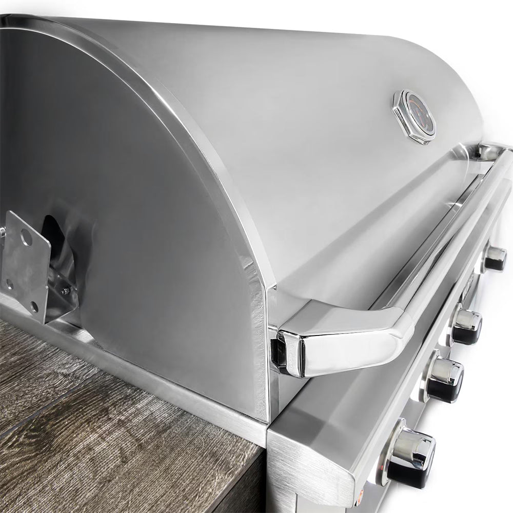Wildfire Outdoor Living Ranch Pro 304 Stainless Steel Propane Gas Grill, 42" (WF-PRO42G-RH-LP)