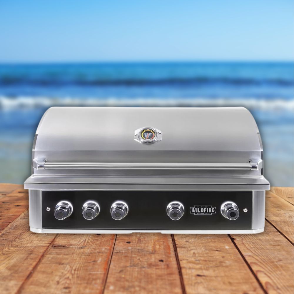 Wildfire Outdoor Living Ranch Pro 304 Stainless Steel Propane Gas Grill, 42" (WF-PRO42G-RH-LP)