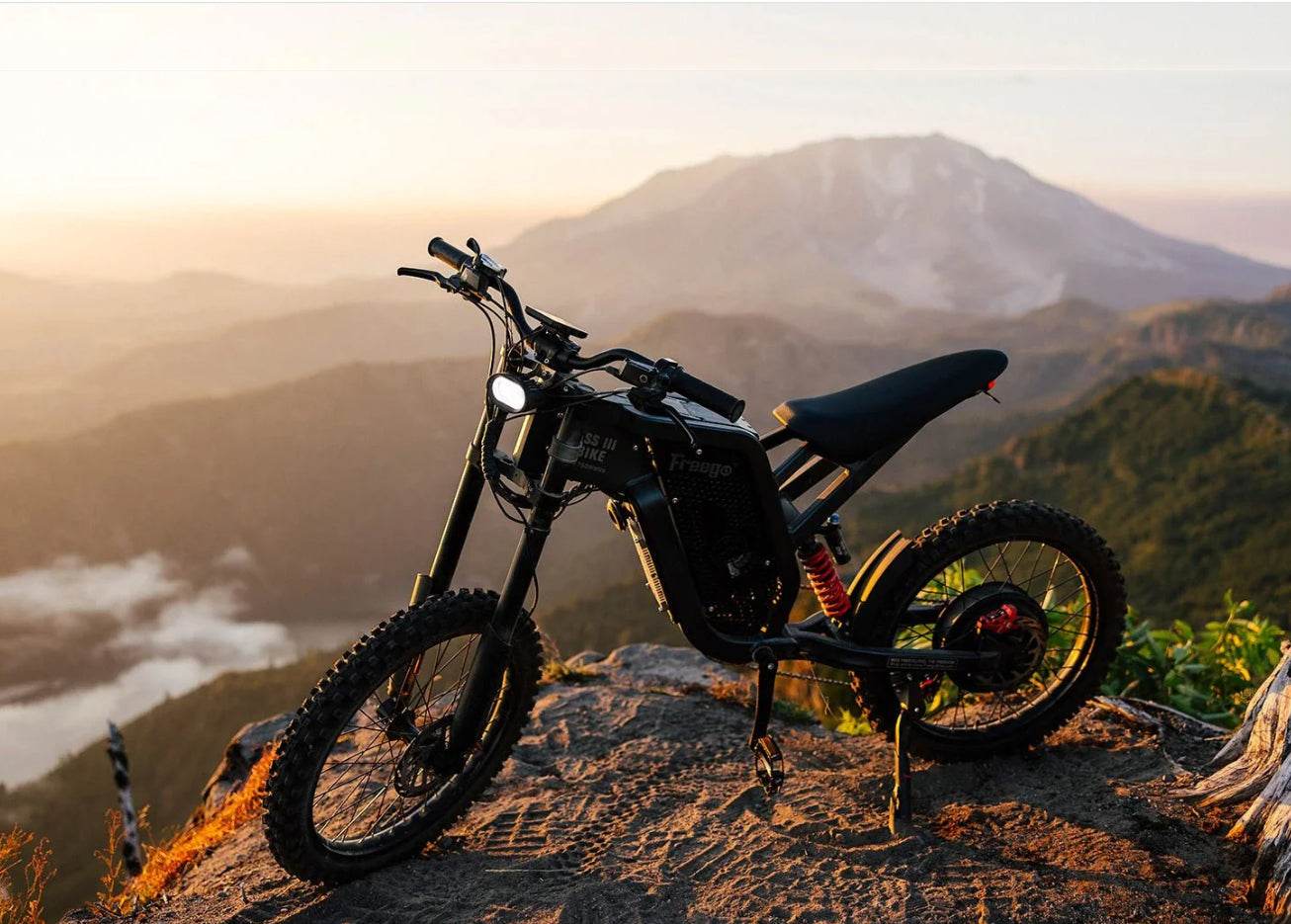 Freego X2 Off Road Dirt Electric Mountain Bike + Free Shipping