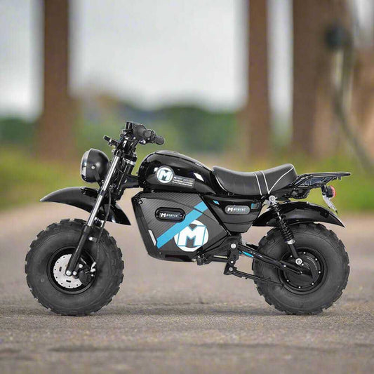 MotoTec 1500W 60V/20AH Electric Powered Mini Bike, Black (97368524) | Free Ship