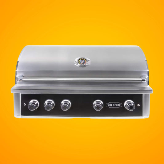Wildfire Outdoor Living Ranch Pro 304 Stainless Steel Propane Gas Grill, 42" (WF-PRO42G-RH-LP)